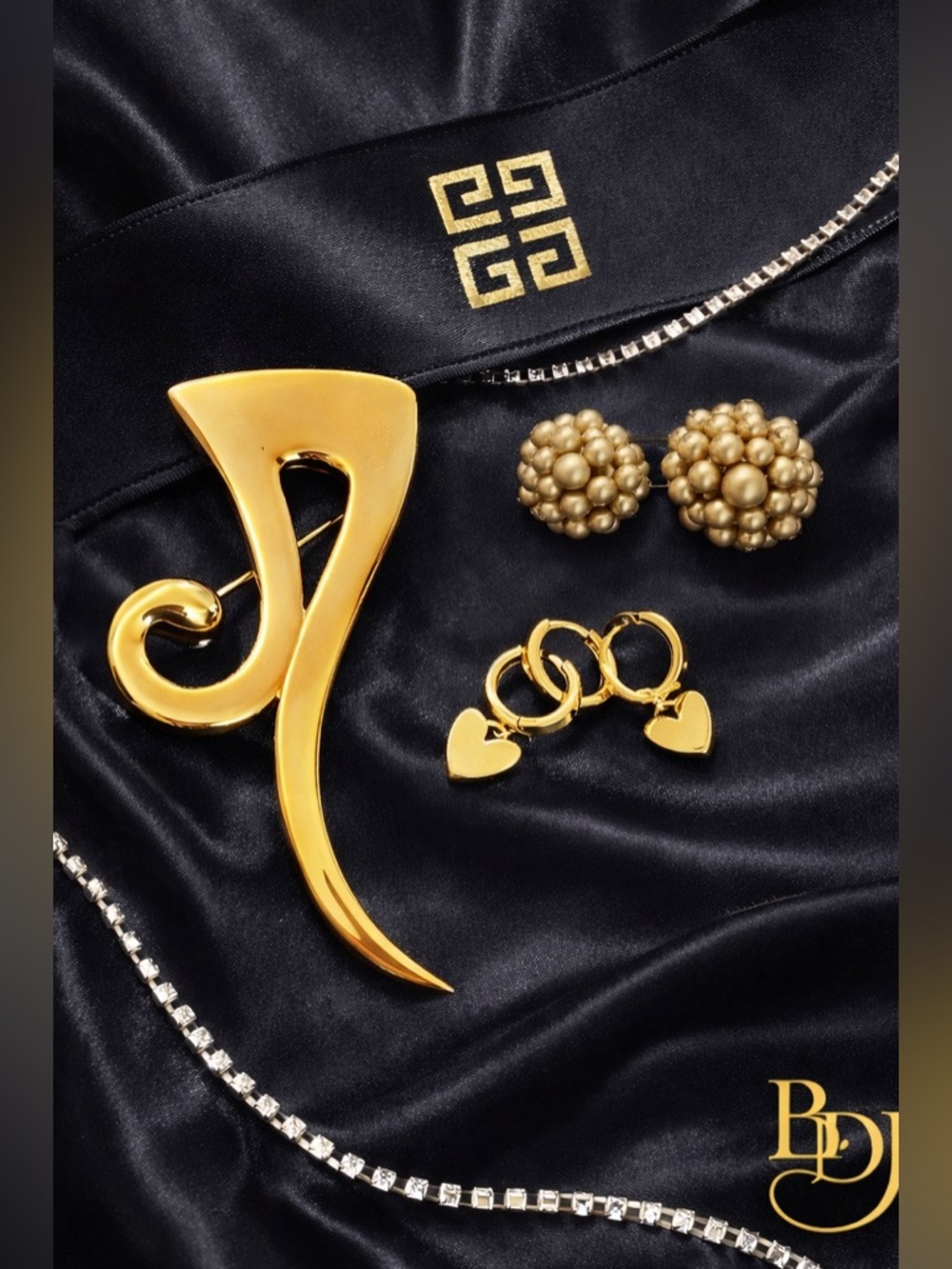 Elite Estate Jewelry Lot | Mostly Wearable High End Mix | 2 Lb Gold Silver - Picture 4 of 10